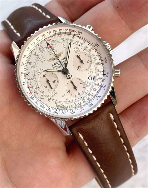 breitling chronometre navitimer white|which breitling navitimer to buy.